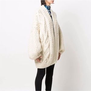 COPY - Mr. Mittens cream sweater One Size